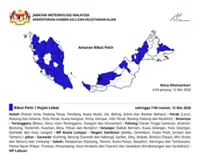 MetMalaysia warns of thunderstorms in most states until 7pm (May 12)