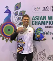 Aniq lifts spirits with silver ahead of C'wealth Games push