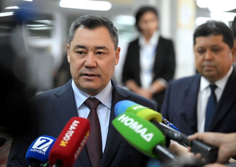 Tashiev had ruled the former Soviet republic of 7 million in a de facto tandem with ​Japarov since the pair were swept to power ⁠in street protests in ⁠2020, until his abrupt ouster in January.