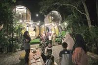 Industrial chic meets kampung zen