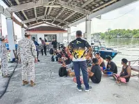 23 illegal immigrants rescued off Pulau Pangkor