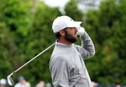 Golf-Scheffler gets afternoon start for PGA Championship defense, with Rose and Fitzpatrick
