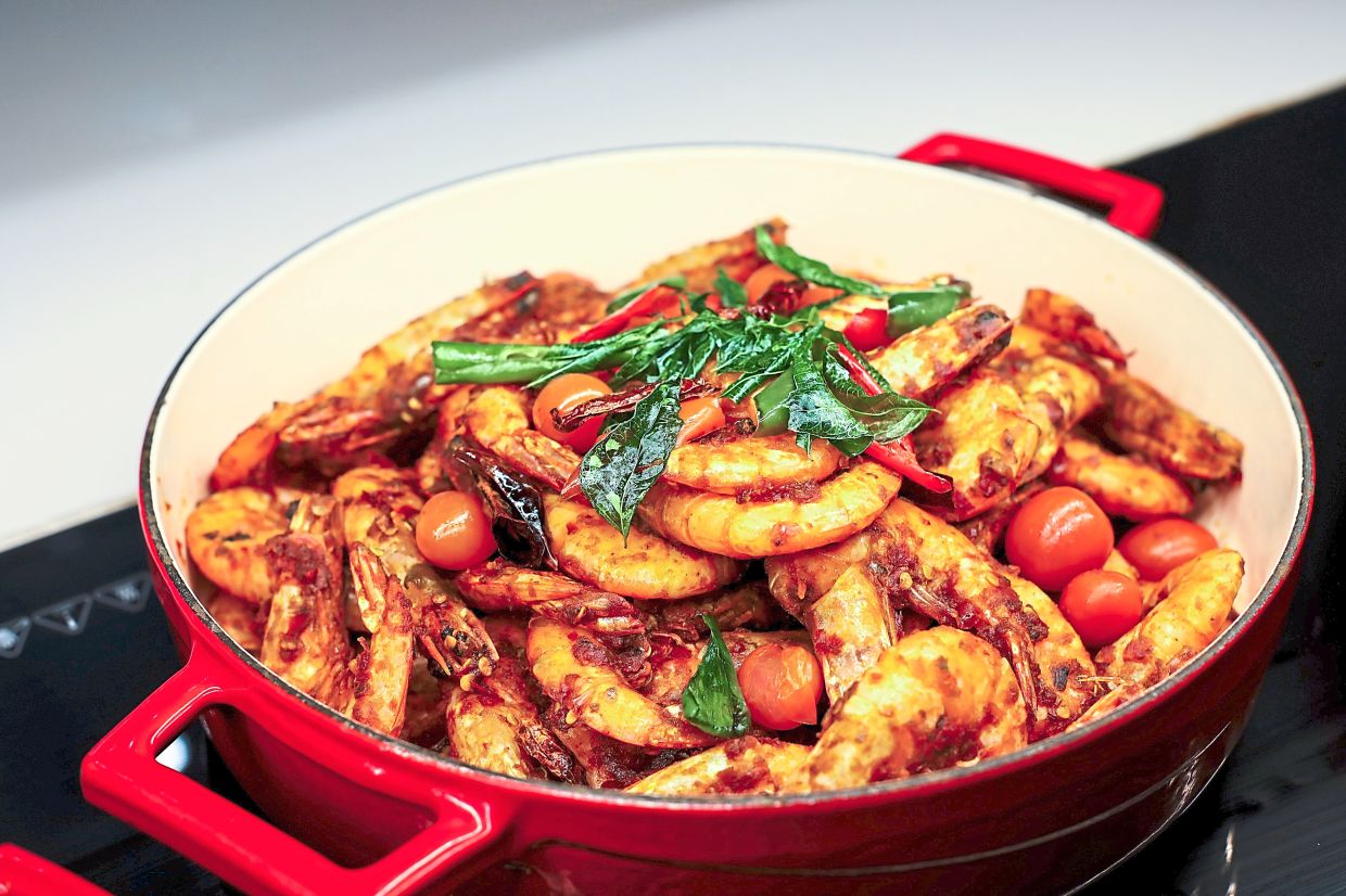 Sambal Udang Berlado. 