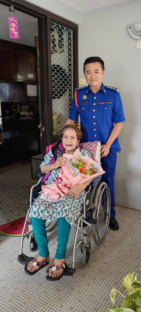 Ricky Soong with Datuk Dr Madhuri Majumder.