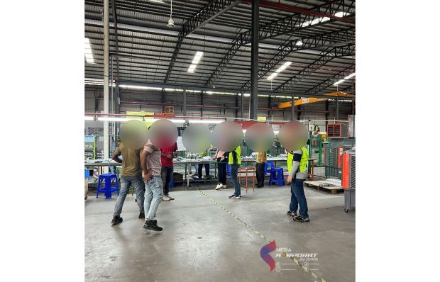 Six furniture factories and houses used as accommodations for the illegal foreign workers were inspected.