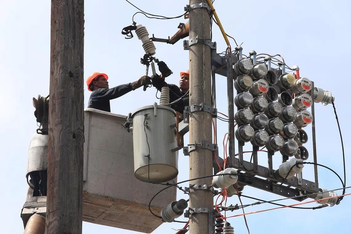 The National Grid Corporation of the Philippines issued a red alert on Facebook, representing the highest level of grid strain where supply can no longer meet demand.