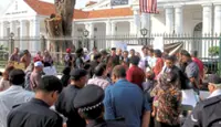 Residents protest over landfill rehabilitation project