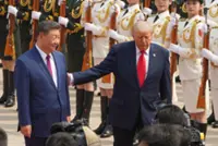 Xi, Trump begin Beijing talks with trade truce, Iran war at stake