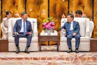 Brunei Crown Prince meets Party Secretary of Shenzhen, China