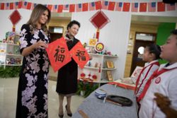 US first lady not travelling to China with Trump