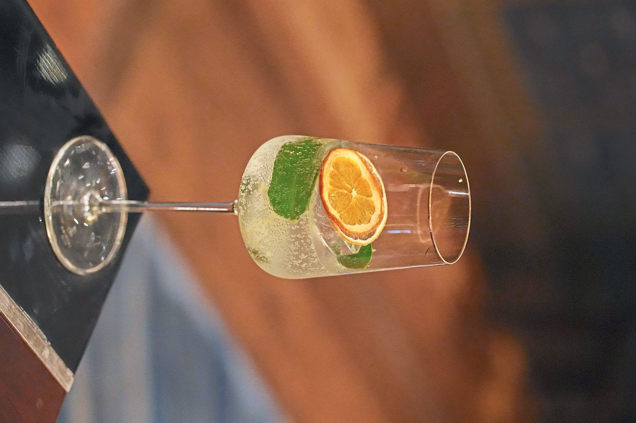 The Professor G&T is a tribute to a custom order by a regular guest.