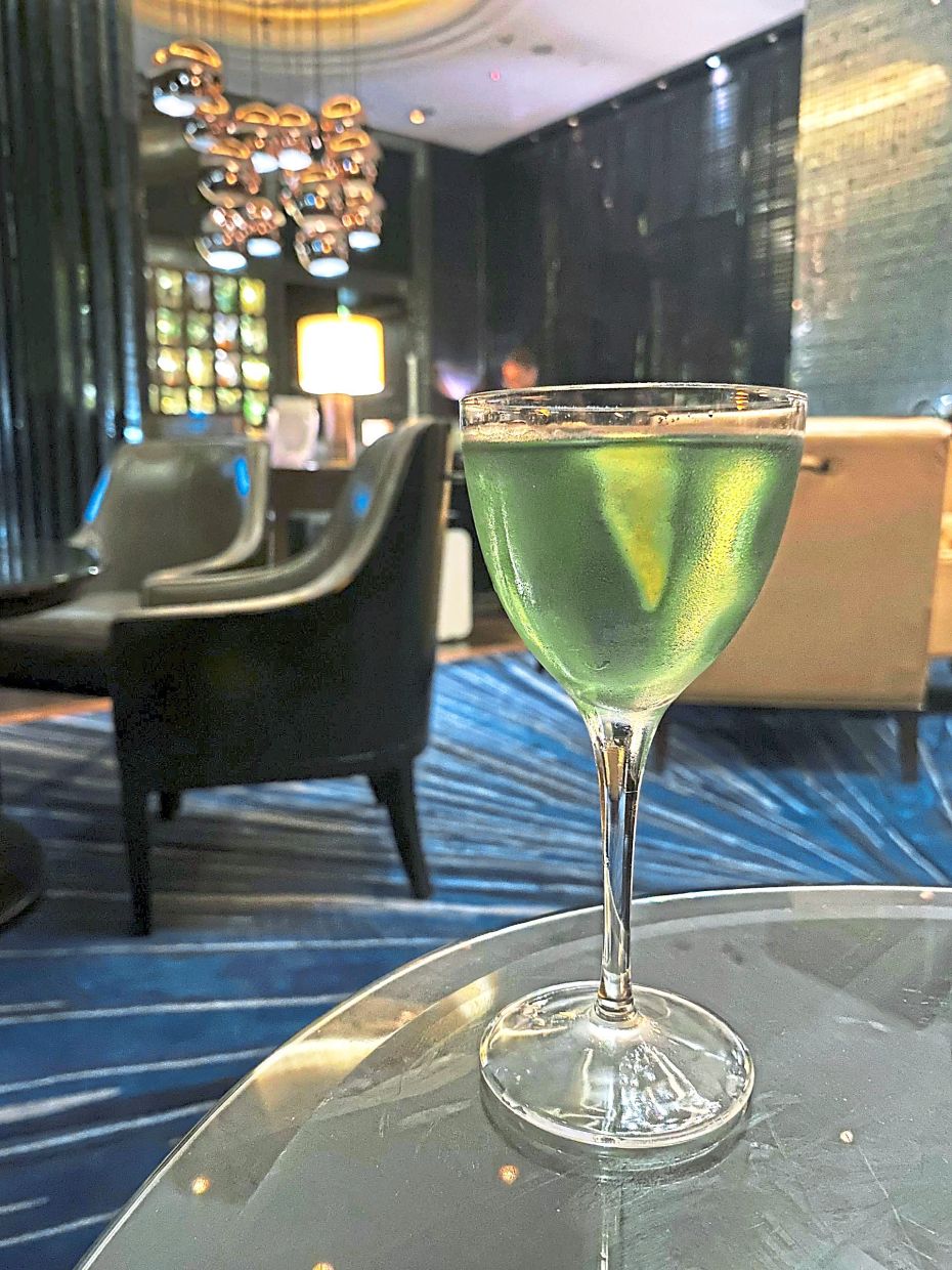 The Violet Hour Martini is a spirit-forward drink.