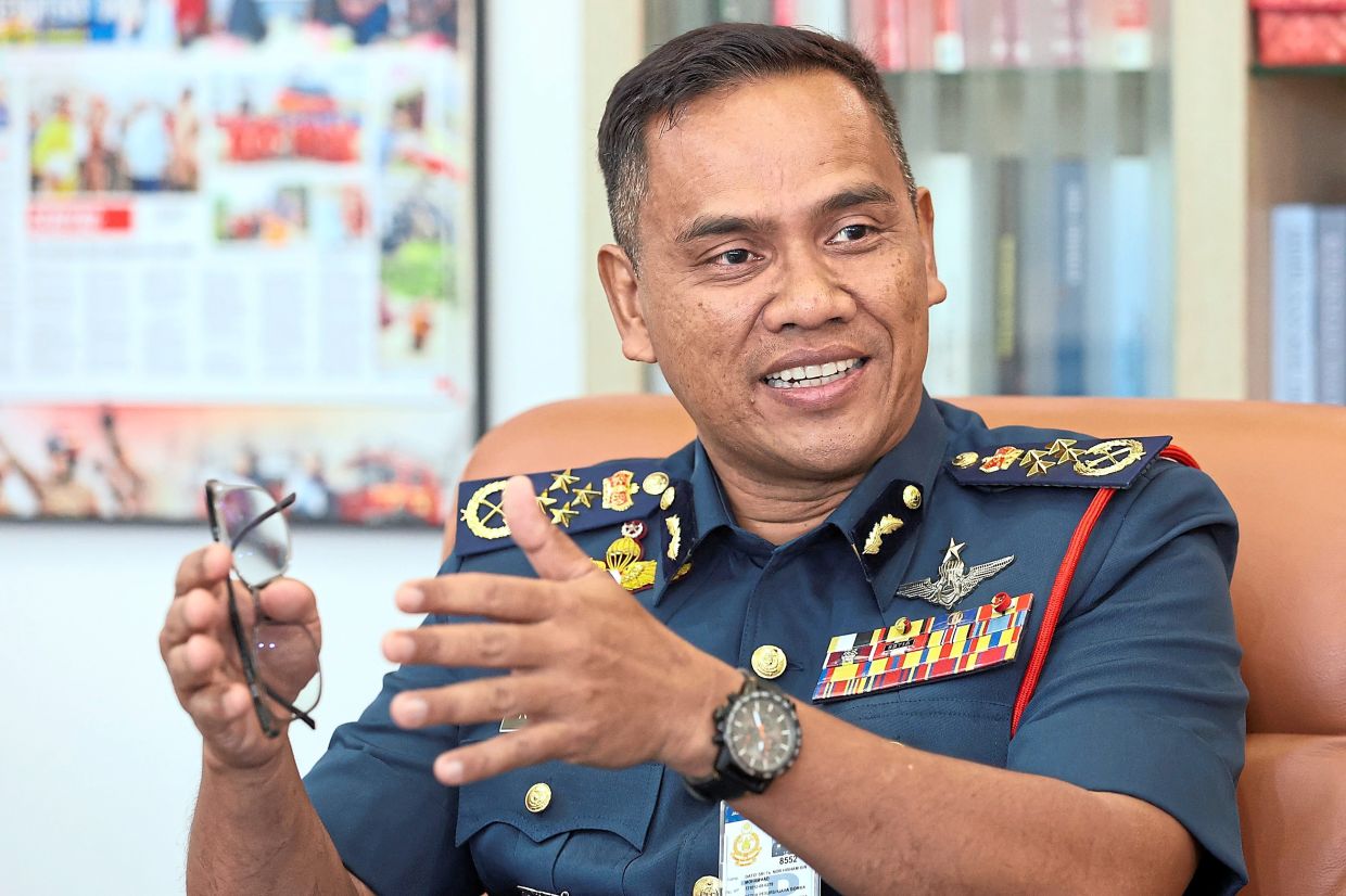 Fire and Rescue Department director-general Datuk Seri Nor Hisham Mohammad. — THOMAS YONG/The Star