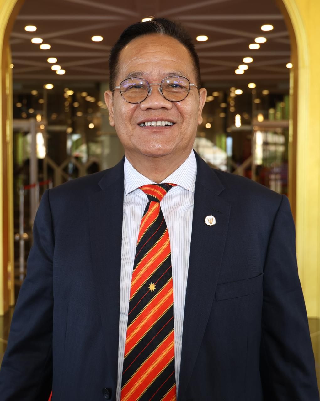 State Deputy Utility and Telecommunication Minister Datuk Liwan Lagang at the Sarawak Legislative Assembly on Friday (May 15). - ZULAZHAR SHEBLEE/The Star