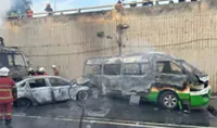QuickCheck: Did three vehicles catch fire at an underpass in Penang?