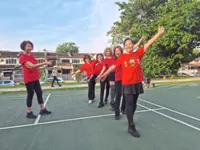 For 27 years, Malaysian grandma has taught dance to help seniors stay active