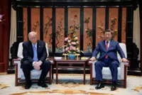 Trump leaves Beijing with few wins but warm words for Xi