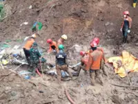 Nine suspected illegal gold miners killed in landslide in Indonesia's West Sumatra