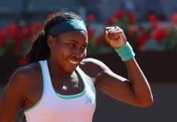 Tennis-Gauff eases past Cirstea to reach second straight Italian Open final