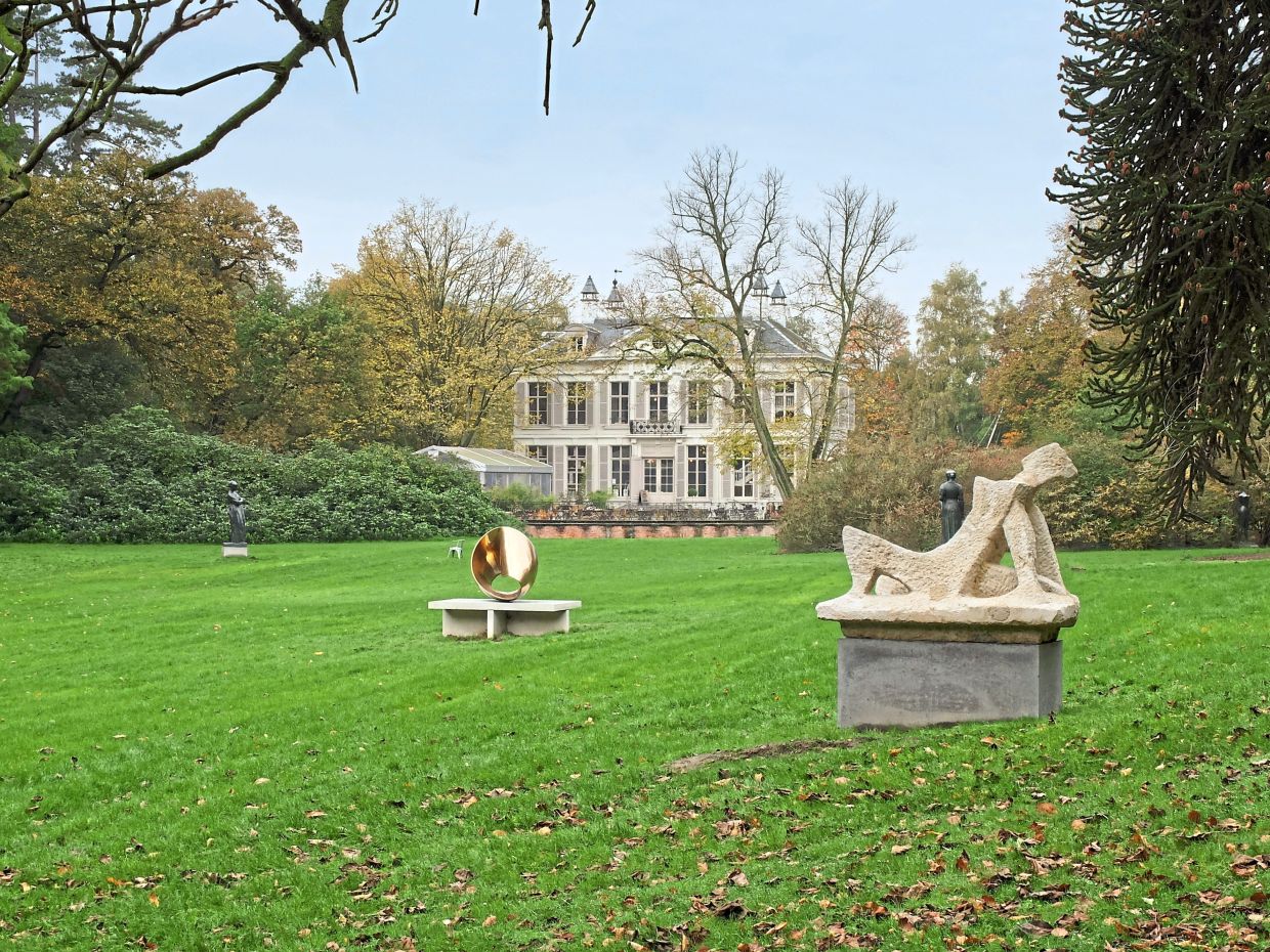 There are sculptures scattered throughout the park at the Middelheim Open Air Sculpture Museum in Belgium. — JULES GRANDGAGNAGE/Wikimedia Commons