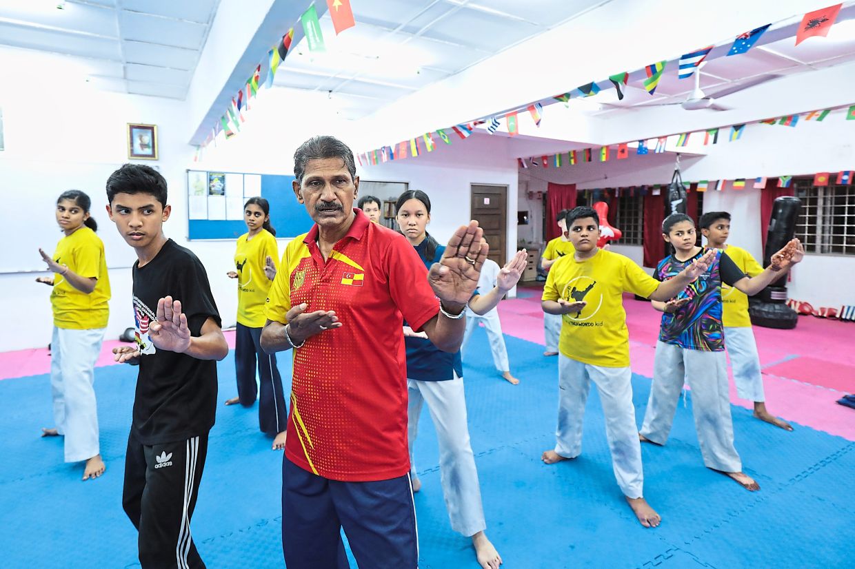 Karan (in red) says parents should equip their children with useful skills.