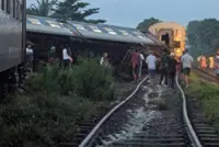 Train derailment in Sri Lanka injures 12