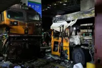 At least eight dead, 32 injured in Thailand after freight train hits bus