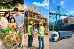 Economy holds up as risks build