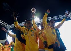 Soccer-Street Child World Cup wraps in Mexico with trophies, music and U2