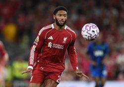 Soccer-Liverpool's Gomez rues 'frustrating' Villa defeat amid tight Champions League race