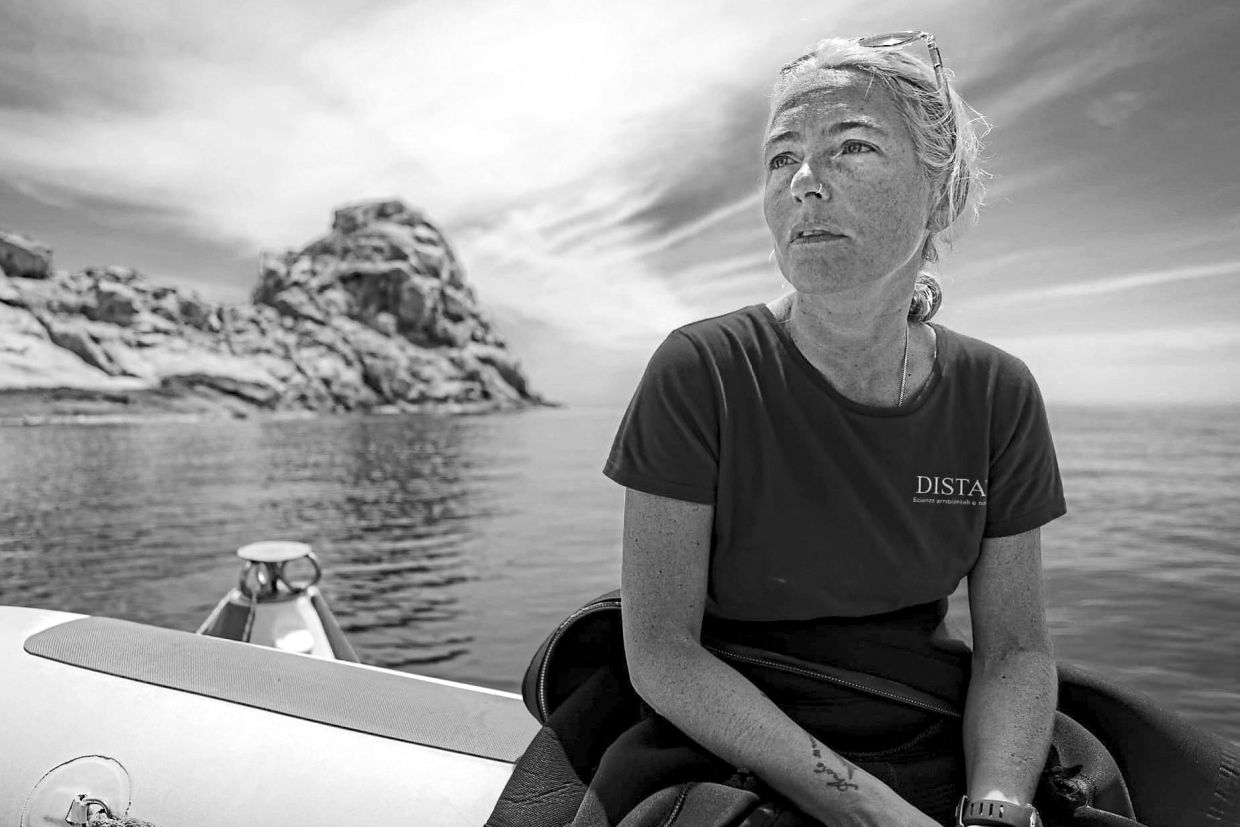 Monica Montefalcone, one of the five Italians who perished during a dive. — AFP/AP