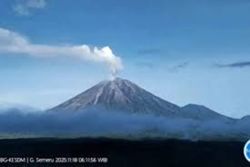 Indonesia's Mt Semeru on alert status, public urged to stay away