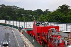 Construction worker dies after being struck by concrete slab in Singapore's Turf Club Road