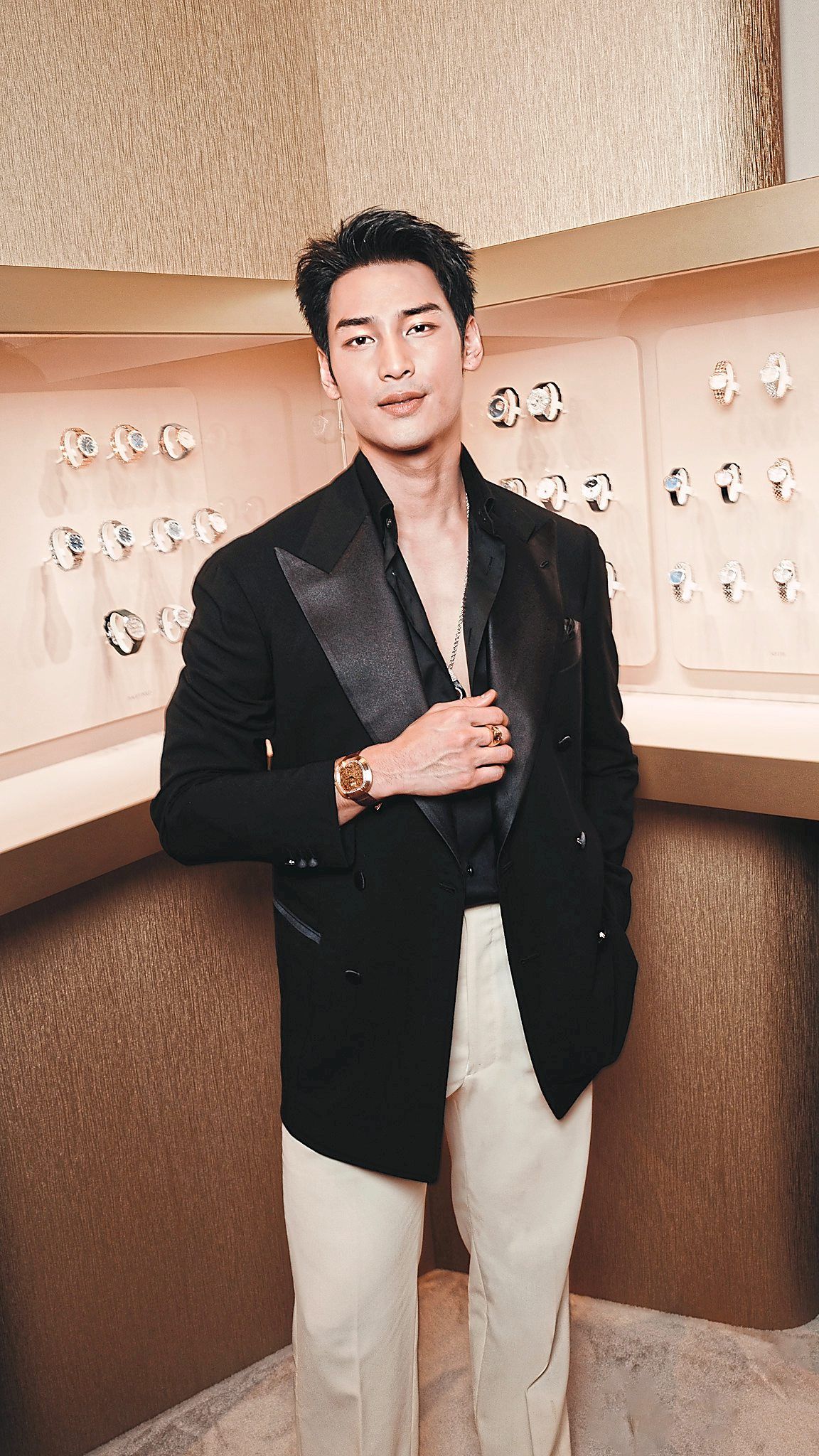 Thai actor Apo Nattawin joins the world of Piaget as ambassador. — Photos: Piaget