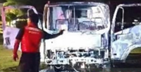 Labuan fishing vessel owners lodge police report over lorry arson, vandalism