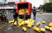 Protests erupt over Kenya fuel price hikes, strike strands commuters