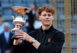Tennis-Sinner wins Italian Open to complete Masters collection