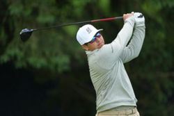 Golf-Kitayama ties major record for lowest final-round score, credits 'putter God'