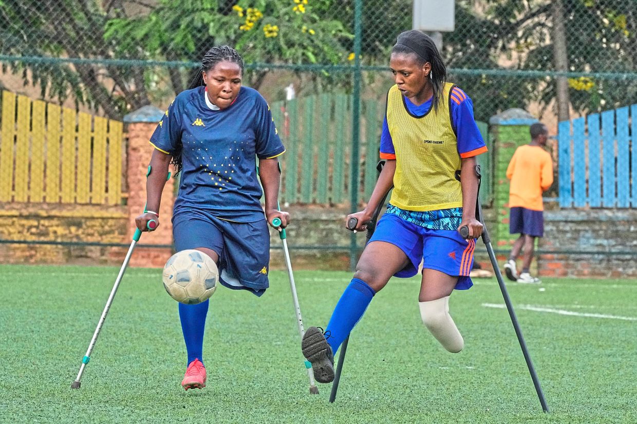 A unique form of football is helping Rwandan players rebuild