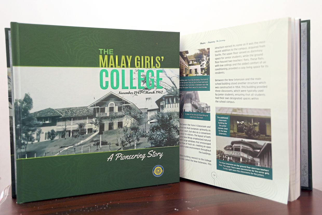 'The Malay Girls' College: A Pioneering Story' highlights the significant pioneering role the college has in educating Malay girls.