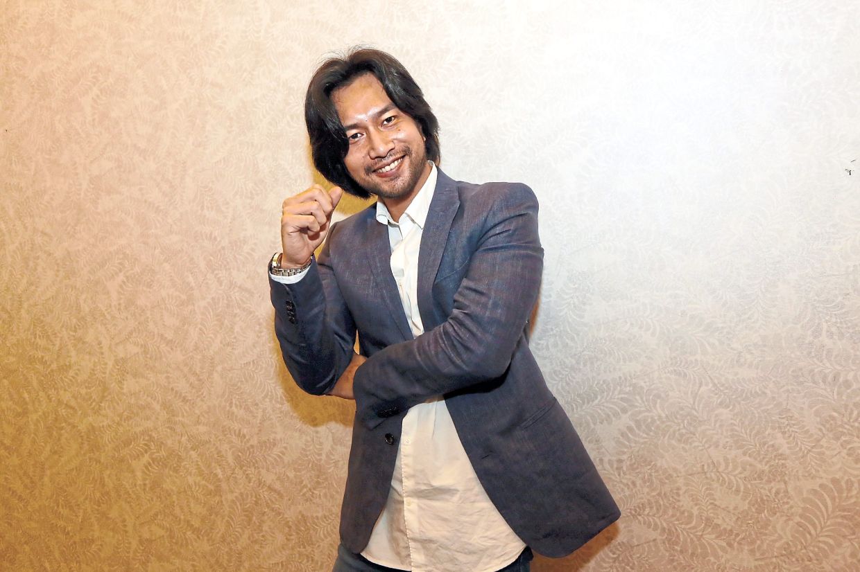 Twenty years on, Aqasha returns to the musical, this time taking on the role of Hang Tuah. Photo: The Star/Izzrafiq Alias