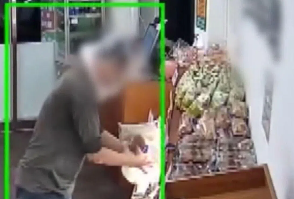 About 50 baked items were stolen, with damages estimated at roughly 50,000 won (S$42).