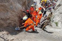 Two dead after sand pit collapse in Myanmar's Shan State