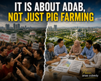 It is about adab, not just pig farming