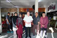 King's breakfast stop at Johor R&R garners social media buzz