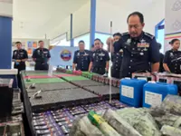 Sabah police ops net drugs worth RM3.25mil, 10 suspects hauled in