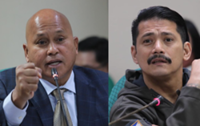 Philippine palace releases video of dela Rosa, Padilla leaving Senate premises