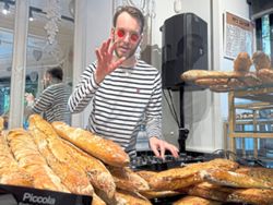 Visiting France? Catch this DJ spinning at a bakery near you