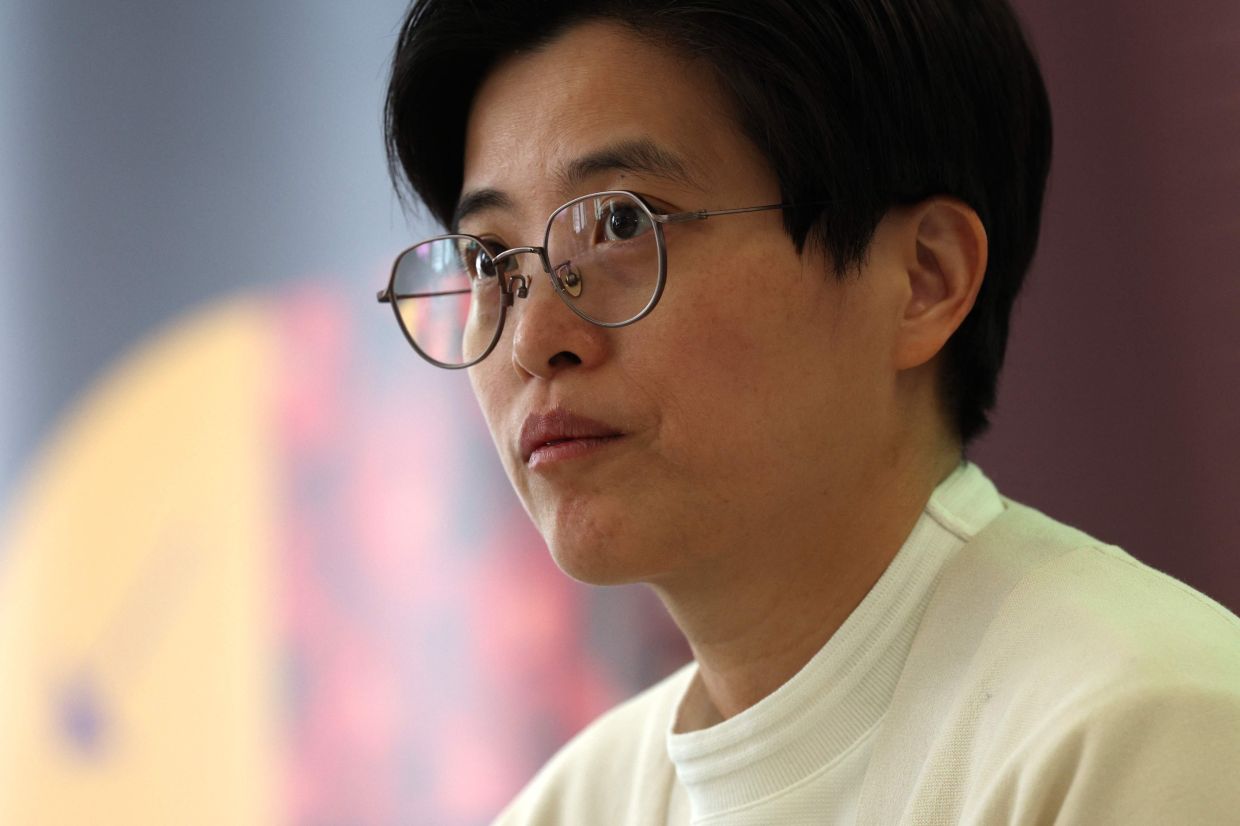 'I've packed a lot of elements I personally love into this work - whether it's travel, railways, food, or women's friendships. Because I'm so fond of these things, I hope my enthusiasm can also infect my readers,' says Yang Shuang-zi. Photo: AFP