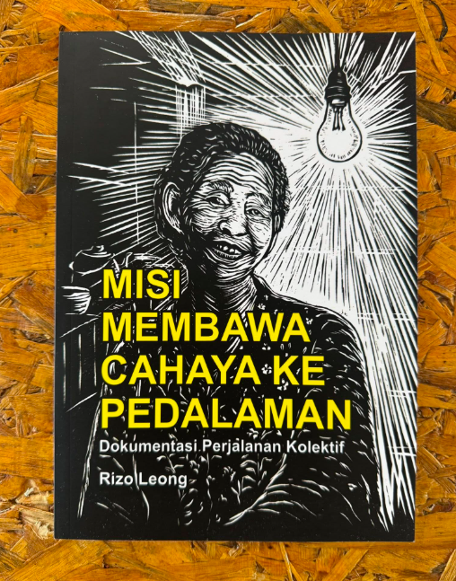 At the Borneo Nature Festival 2026, Rizo Leong, one of Pangrok Sulap’s founders, will present his book 'Misi Membawa Cahaya Ke Pedalaman', alongside a limited-edition series of prints. Photo: Rizo Leong